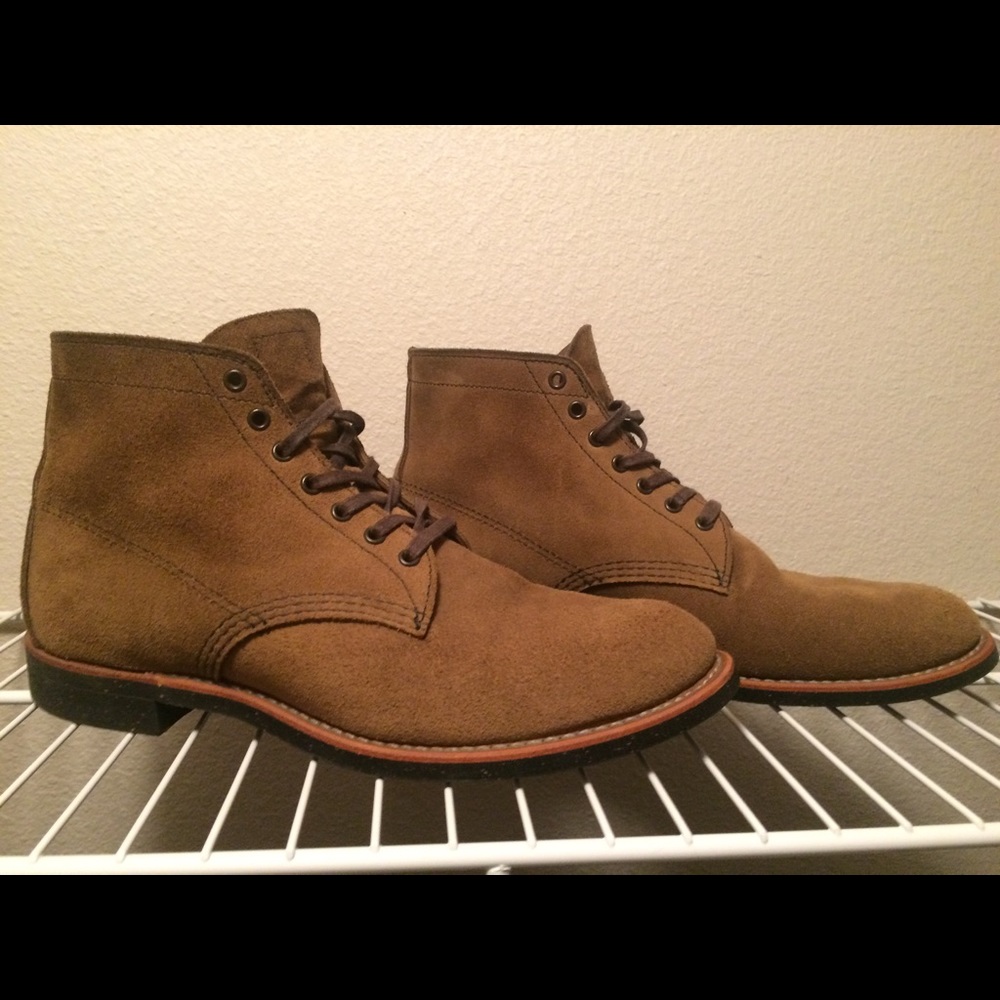Red Wing Heritage Merchant 6" Lace up Mohave Suede